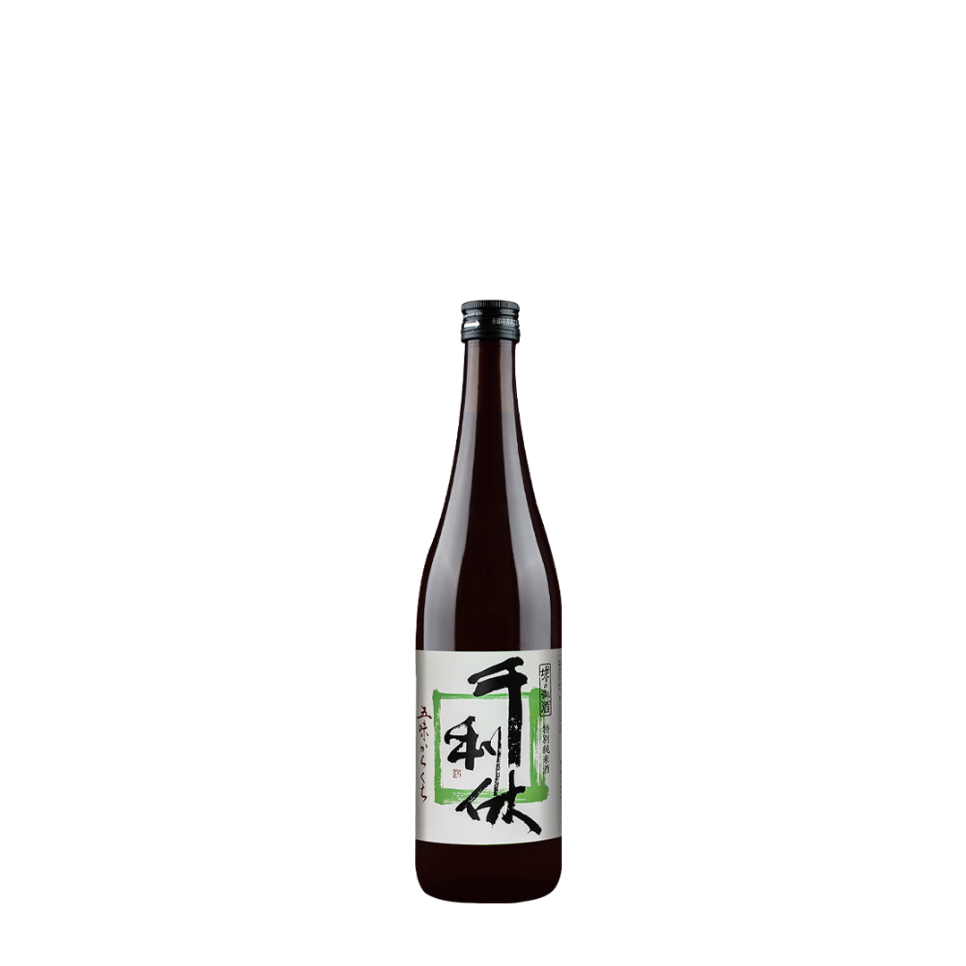 千利休 特別純米酒 五味からくち – 利休蔵オンラインストア