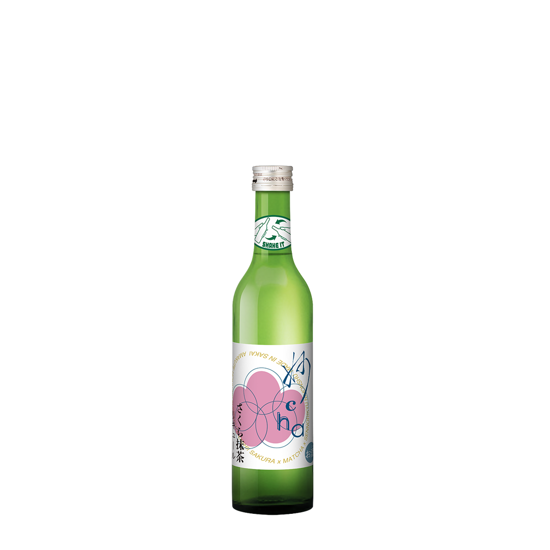 Myo-cha liqueur "Sakura Matcha"