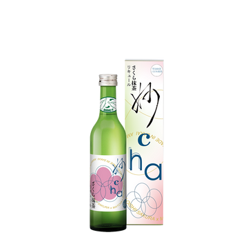 Myo-cha liqueur "Sakura Matcha"