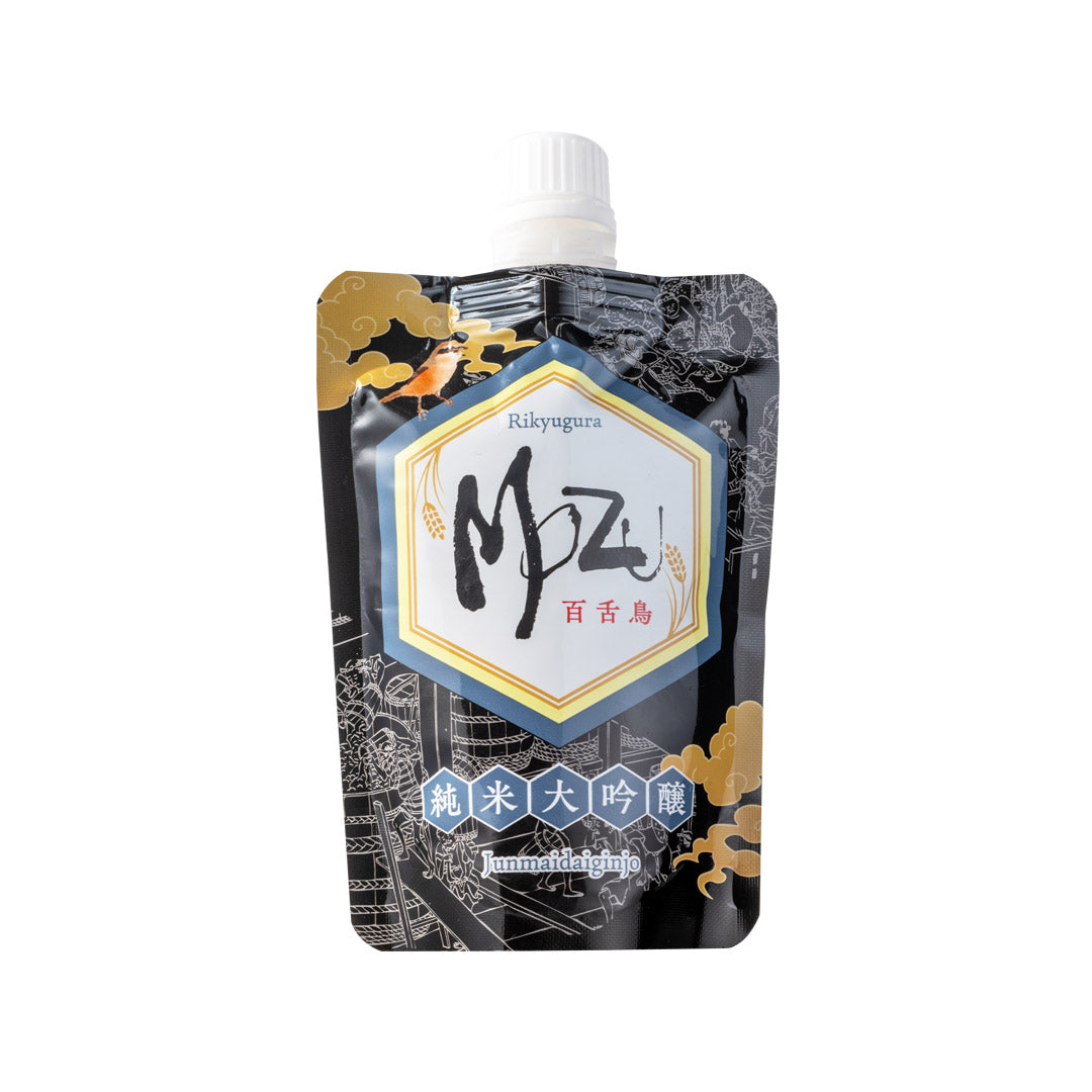MOZUパウチ3種セット(純米酒、純米吟醸、純米大吟醸)