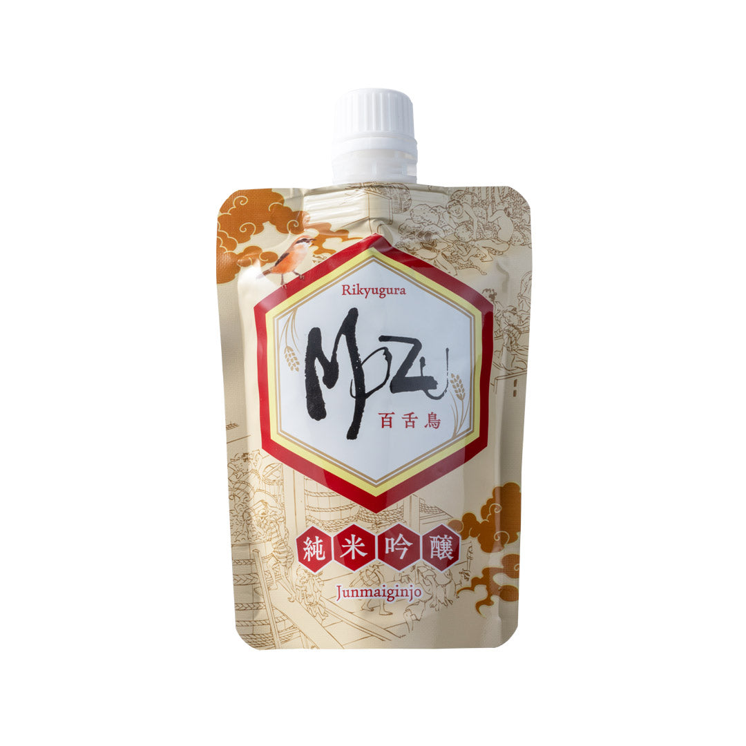 MOZUパウチ3種セット(純米酒、純米吟醸、純米大吟醸)